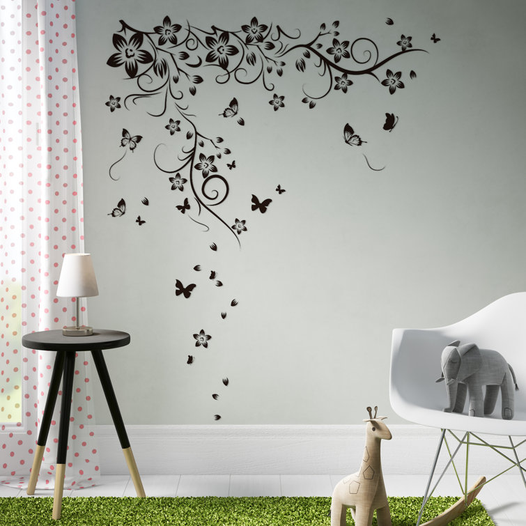 Zoomie Kids Vine and Crystals Wall Decal & Reviews Wayfair